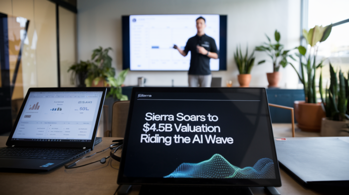 Sierra Soars to $4.5B Valuation Riding the AI Wave